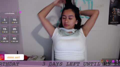 Snapshot of elaine_sun chatting on 01.23.25 Elaine eli online show from 01.23.25