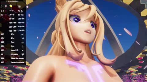 Snapshot of elfielovevt chatting on 02.06.26 Elfie Love online show from 02.06.26