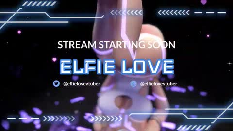Snapshot of elfielovevt chatting on 02.08.26 Elfie Love online show from 02.08.26