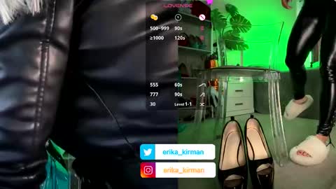 Snapshot of erika_kirman chatting on 11.16.25 Erika online show from 11.16.25