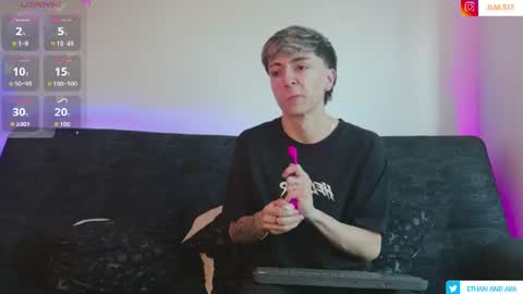 Snapshot of ethan_and_ava chatting on 06.11.26 ethan and ava online show from 06.11.26