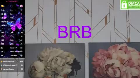 Snapshot of eva__summers chatting on 02.24.25 Eva online show from 02.24.25