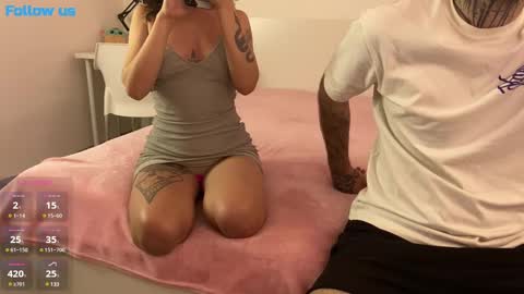 Snapshot of eva_curl chatting on 02.22.25 Hi were Eva and David online show from 02.22.25