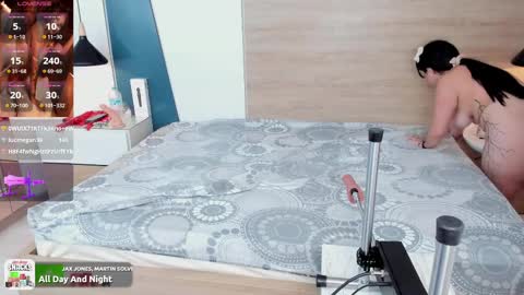 Snapshot of evadnestein chatting on 02.23.25 Evadne online show from 02.23.25