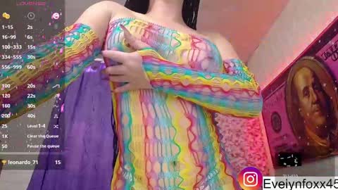 Snapshot of evelynfox_xx chatting on 02.22.25 evelyn Foxx new account online show from 02.22.25