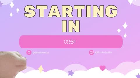 Snapshot of fantasyella chatting on 12.03.25 Ella online show from 12.03.25