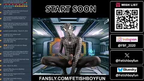 Snapshot of fetishboyfun chatting on 04.25.26 FetishBoyFun online show from 04.25.26