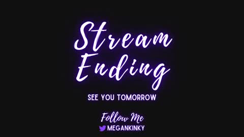 kinky Megan Draven online show from 01.22.25