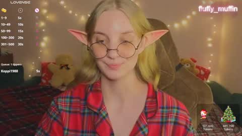 Snapshot of fluffy_muffin3 chatting on 12.29.24 Agatha online show from 12.29.24