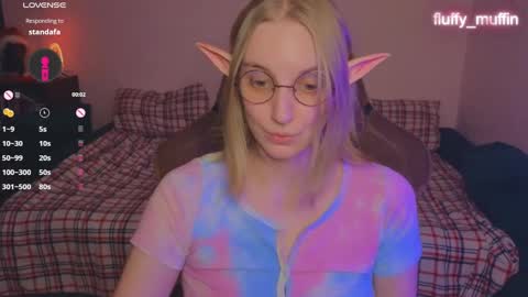 Snapshot of fluffy_muffin3 chatting on 01.08.25 Agatha online show from 01.08.25
