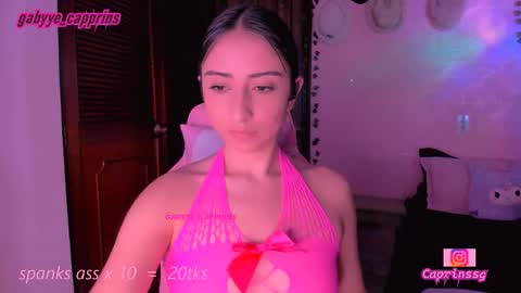 gabyye capprins online show from 01.17.26