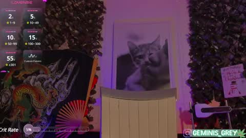 Snapshot of geminis_grey chatting on 02.16.25 Geminis online show from 02.16.25