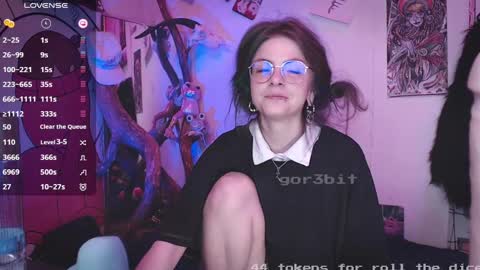 Snapshot of gor3bit chatting on 12.04.24 Giggle Monster online show from 12.04.24