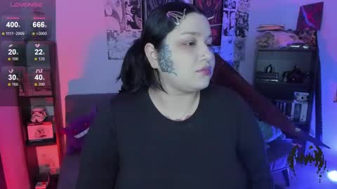 Snapshot of goth_stein chatting on 09.14.25 Engel Please help me to reach 50 thumbs up online show from 09.14.25