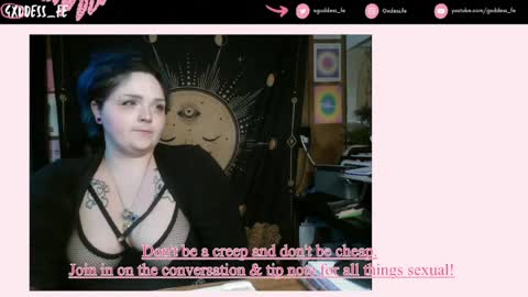 Goddess Fe online show from 06.23.26