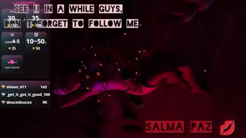 SALMA  online show from 01.28.25