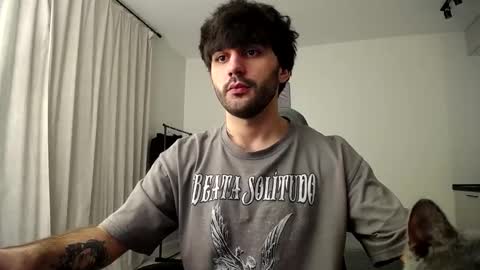 Snapshot of hairycuss chatting on 02.11.25 Adam online show from 02.11.25