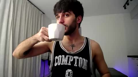 Snapshot of hairycuss chatting on 03.11.25 Adam online show from 03.11.25