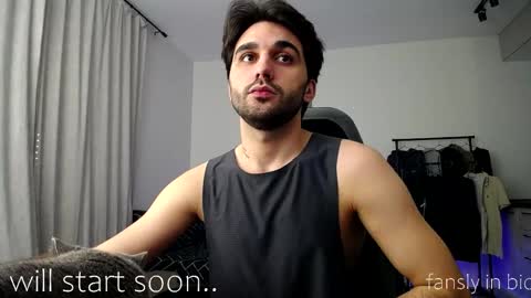 Snapshot of hairycuss chatting on 04.27.26 Adam online show from 04.27.26