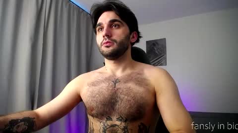 Snapshot of hairycuss chatting on 04.28.26 Adam online show from 04.28.26