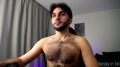 Snapshot of hairycuss chatting on 04.30.26 Adam online show from 04.30.26