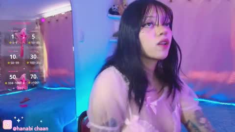 Snapshot of hanabi___ chatting on 11.27.25 online show from 11.27.25