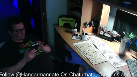 Snapshot of hangarmannate chatting on 05.06.26 Nate online show from 05.06.26