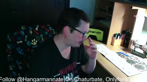 Snapshot of hangarmannate chatting on 05.15.26 Nate online show from 05.15.26