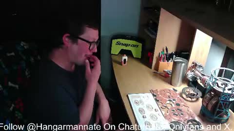 Snapshot of hangarmannate chatting on 06.20.26 Nate online show from 06.20.26