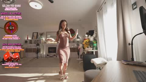 Hannah James online show from 10.01.25