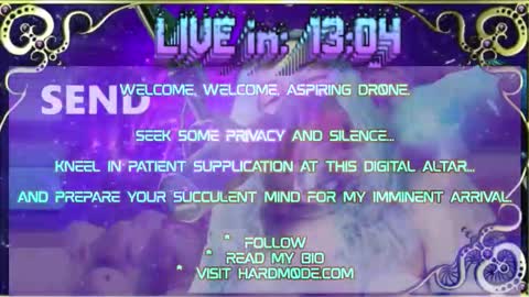 Snapshot of hardm0de chatting on 11.24.25 B0ne Daddy Bonesaw Real-Life College of Whispers Bard mindfuck brainwash hypno cerebral sensual online show from 11.24.25