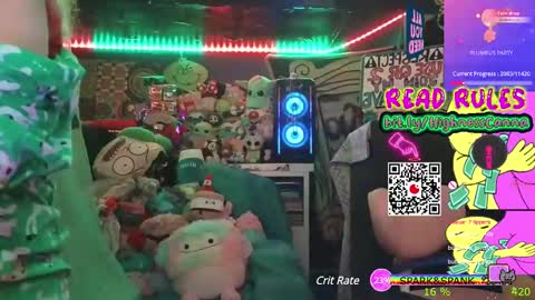 Snapshot of highnesscanna chatting on 12.27.24 HiGHNESS CANNA online show from 12.27.24