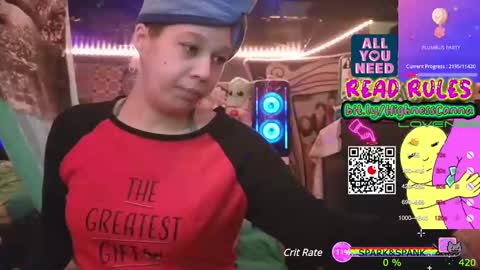 Snapshot of highnesscanna chatting on 12.30.24 HiGHNESS CANNA online show from 12.30.24