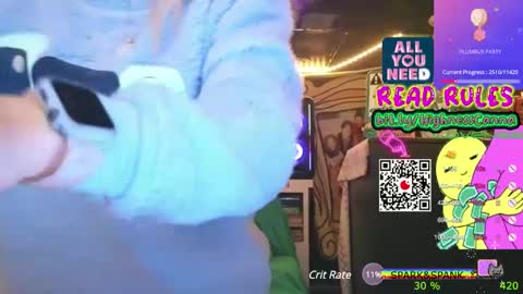 Snapshot of highnesscanna chatting on 01.01.25 HiGHNESS CANNA online show from 01.01.25