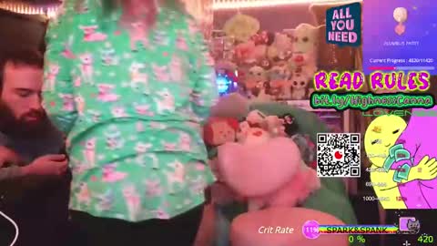 Snapshot of highnesscanna chatting on 01.23.25 HiGHNESS CANNA online show from 01.23.25