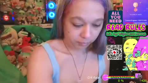 Snapshot of highnesscanna chatting on 01.26.25 HiGHNESS CANNA online show from 01.26.25