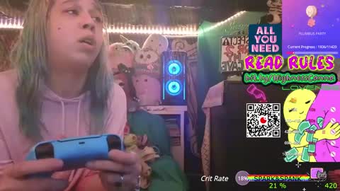 Snapshot of highnesscanna chatting on 02.27.25 HiGHNESS CANNA online show from 02.27.25