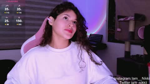 Snapshot of iam_nikki chatting on 12.05.24 On instagram Imm NikkiHelp me reach 100 likes online show from 12.05.24