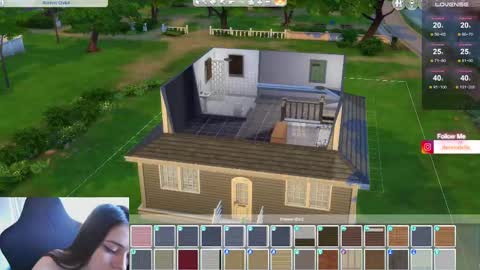 Snapshot of iamdervindella chatting on 02.25.25 Dervindella online show from 02.25.25