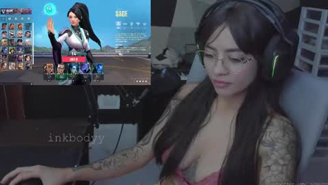 Snapshot of inkbodyy chatting on 03.09.25 Dayana online show from 03.09.25