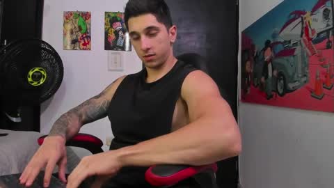 Snapshot of ironflex1 chatting on 01.08.25 Jake online show from 01.08.25