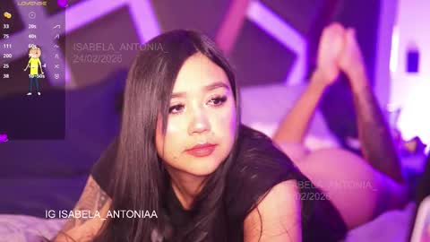 Snapshot of isabela_antonia_ chatting on 02.25.26 online show from 02.25.26