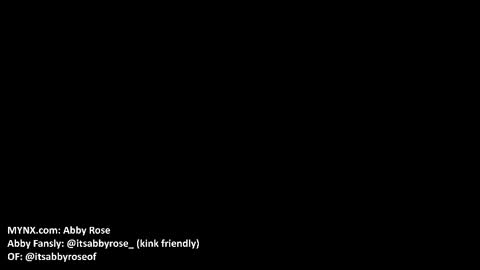 Snapshot of itsabbyrose_ chatting on 01.17.26 Abby Rose online show from 01.17.26