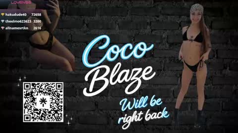 CoCo Blaze online show from 04.23.26