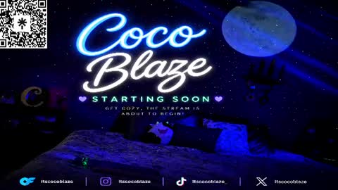 CoCo Blaze online show from 07.19.26