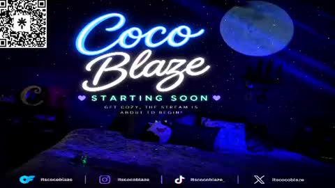 CoCo Blaze online show from 07.25.26