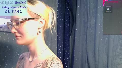 Snapshot of ixsi chatting on 02.25.26 Nina online show from 02.25.26