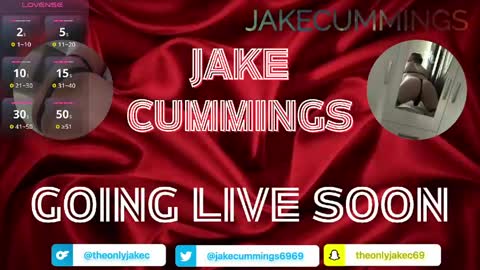 Snapshot of jakecummings69 chatting on 05.23.26 Jake Cummings online show from 05.23.26
