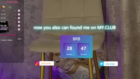 your kitty JANE roawww online show from 01.12.25