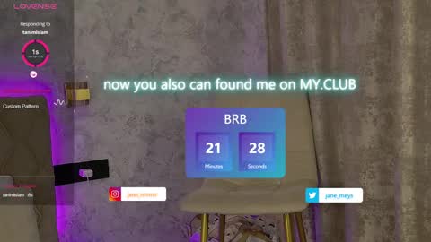 your kitty JANE roawww online show from 01.17.25